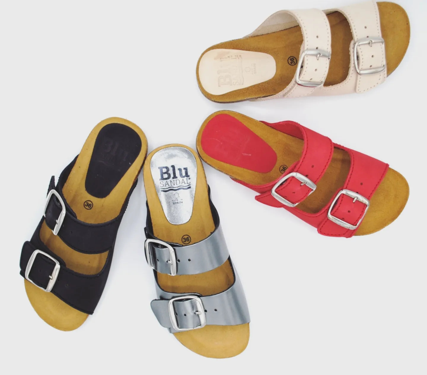 Black Sandal, Buckle 896