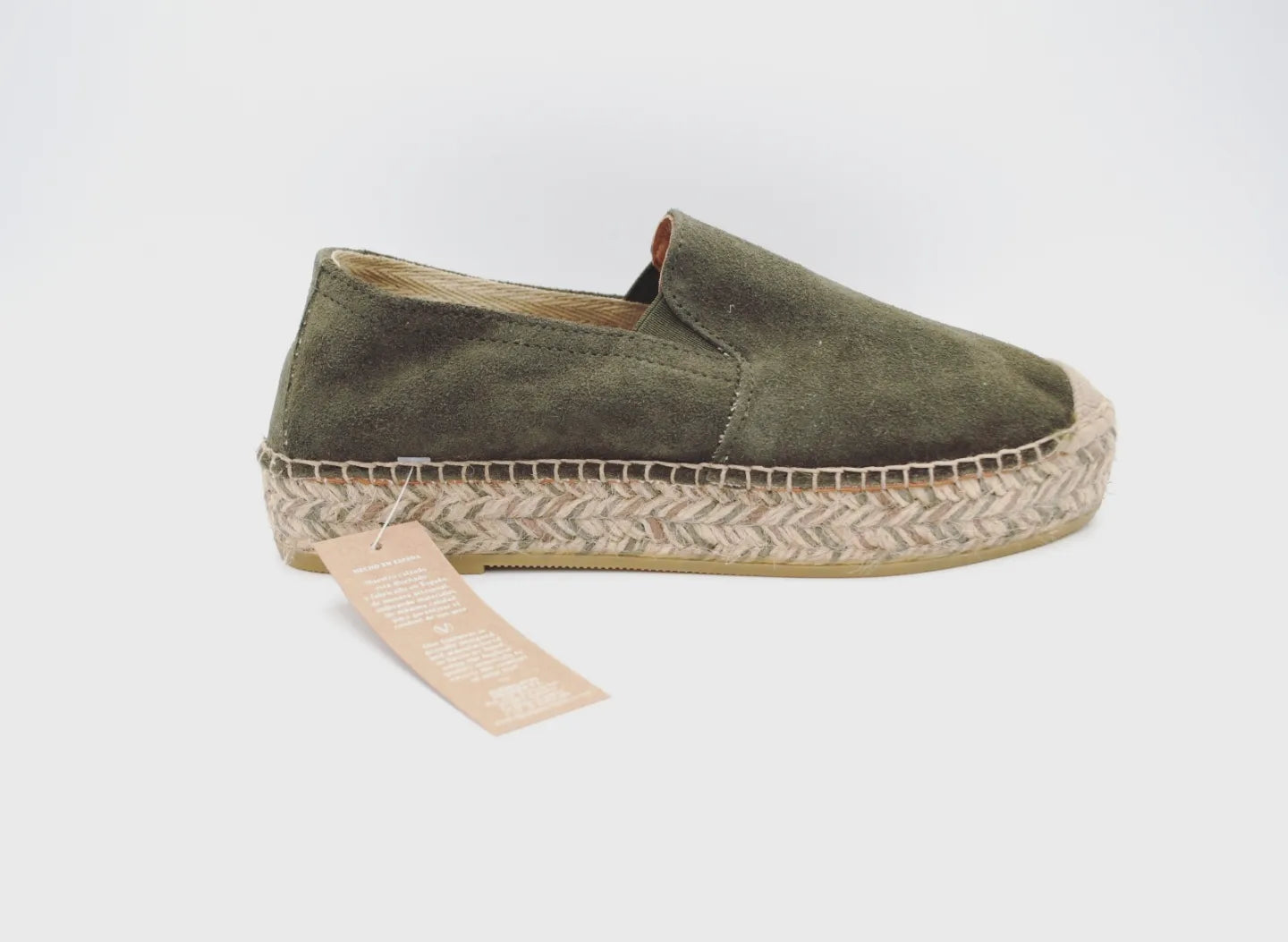 Vitelo Desert Moccasin, Split Leather 1937