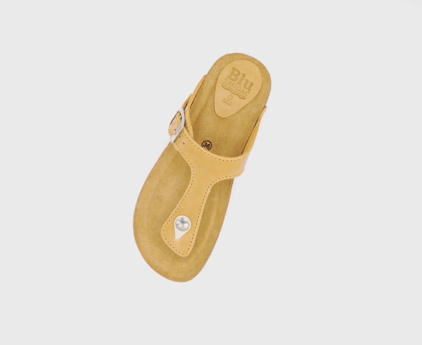 Mustard Sandal, Buckle 502