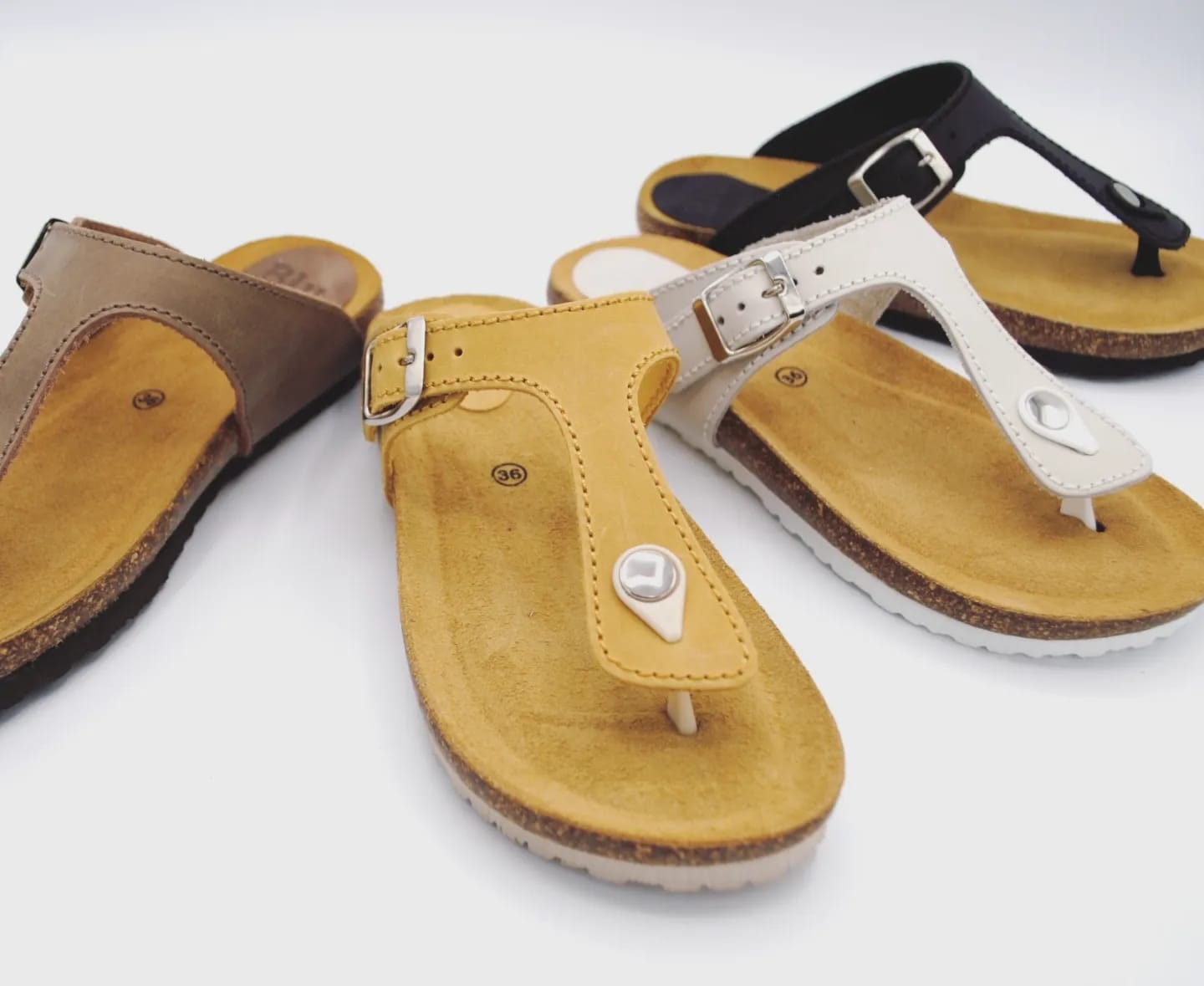 Mustard Sandal, Buckle 502