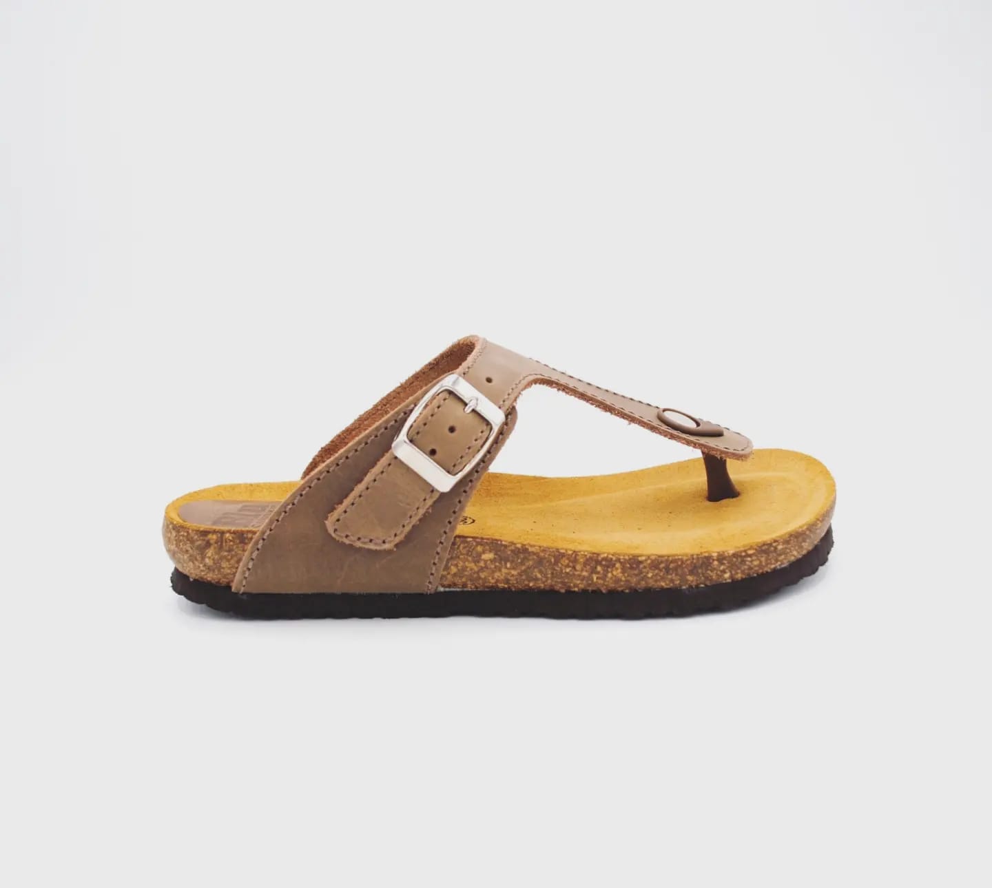 Brown Sandal, Buckle 502