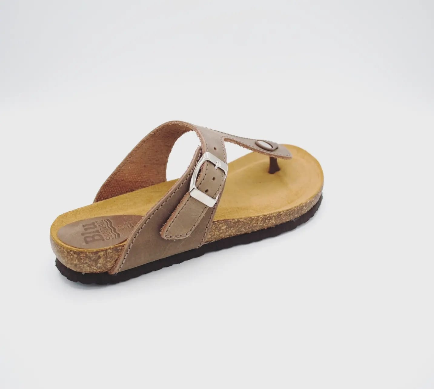 Brown Sandal, Buckle 502